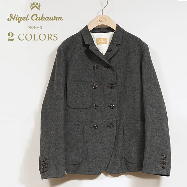 SALE / GENTLEMANS DOUBLE BREASTED JACKET - Image 3