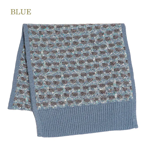 SALE / KNIT STOLE FANCY TWEED - Image 4