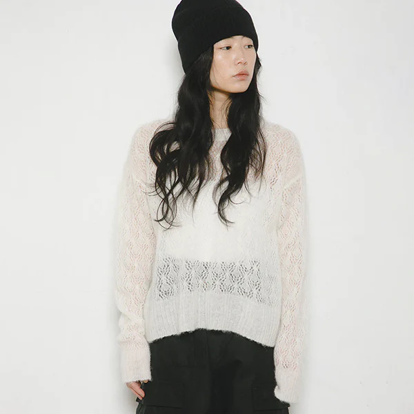 SALE / LACEY KNIT MOHAIR - Image 10