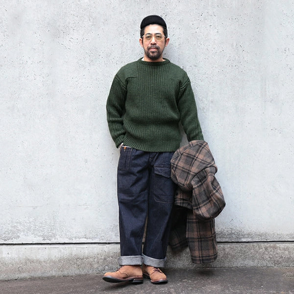 SALE / LE5 BEETHAM SWEATER / BRITISH WOOL - Image 10