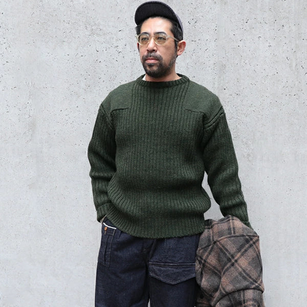SALE / LE5 BEETHAM SWEATER / BRITISH WOOL - Image 7