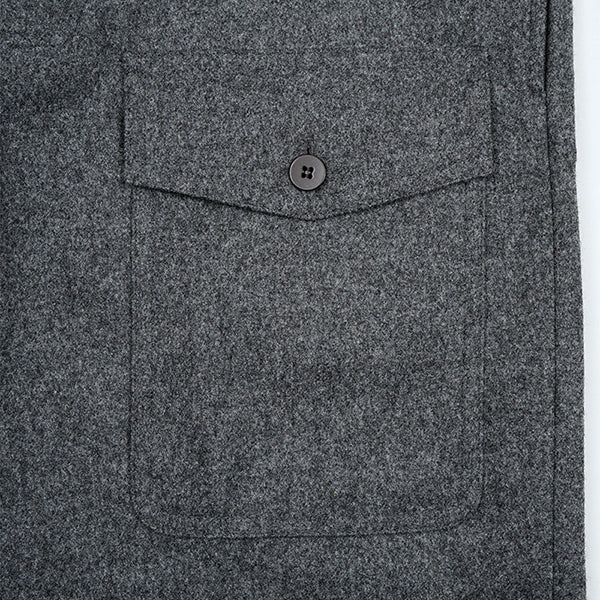 SALE / LE5 MALLORY PANT / FOX BROTHERS / GRAY - Image 4