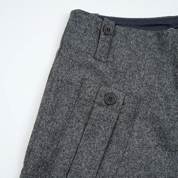 SALE / LE5 MALLORY PANT / FOX BROTHERS / GRAY - Image 5