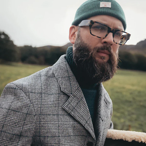 SALE / LE5 SANDY IRVINE JACKET CHECK / FOX BROTHERS FABRIC - Image 15