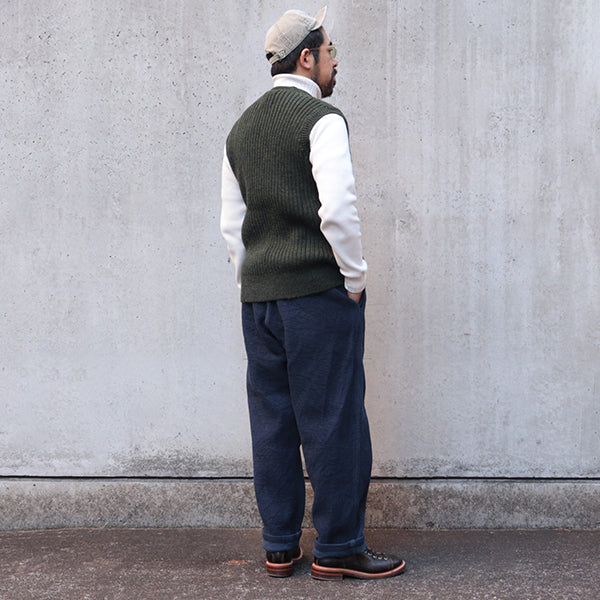 SALE / LE5 SOMERVILLE VEST / BRITISH WOOL - Image 13
