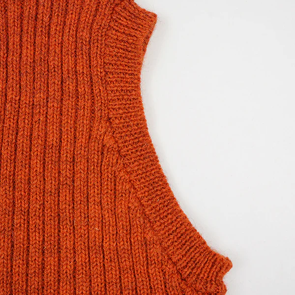 SALE / LE5 SOMERVILLE VEST / BRITISH WOOL - Image 4