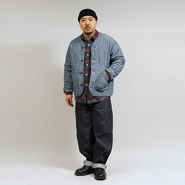 SALE / LINE JACKET INDIGO - Image 9