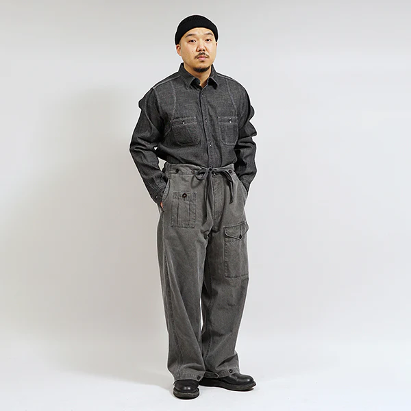 SALE / PARATROOPER PANT PIGMENT / CHARCOAL GRAY - Image 11