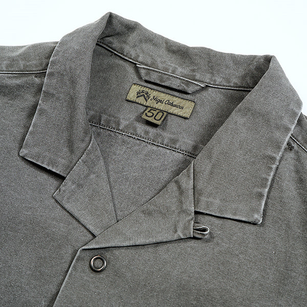 SALE / PARATROOPER SHIRT PIGMENT / CHARCOAL GRAY - Image 4