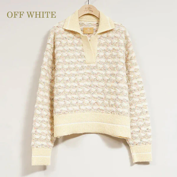 SALE / SKIPPER KNIT FANCY TWEED - Image 3