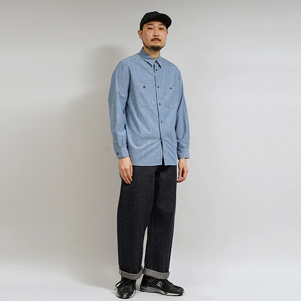 SALE / US NAVY SHIRT HANK DYEING - Image 11