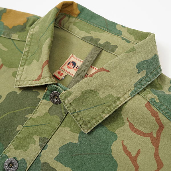 SALE / UTILITY OVERSHIRT / GREEN - Image 10