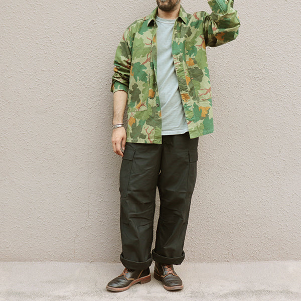 SALE / UTILITY OVERSHIRT / GREEN - Image 6