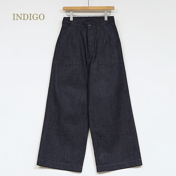 SALE / WIDE BAKER PANT DENIM - Image 2
