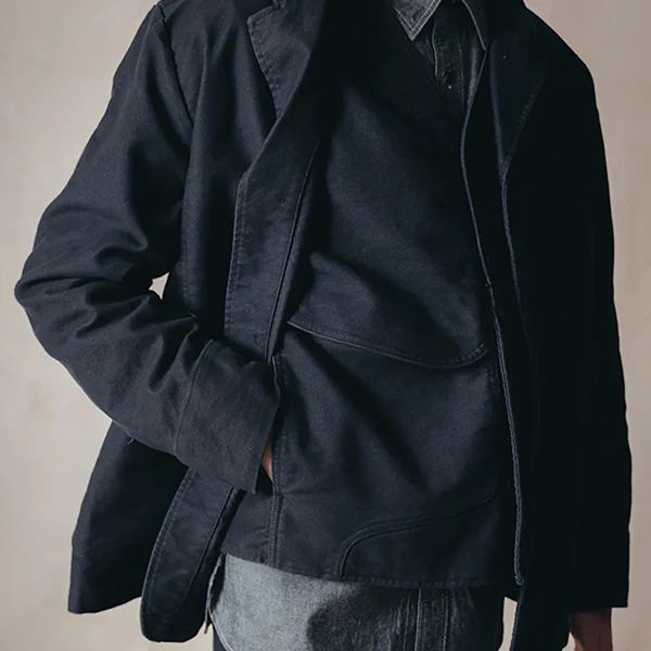 SALE / WORK VEST MOLESKIN - Image 12