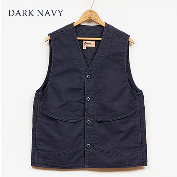 SALE / WORK VEST MOLESKIN - Image 4