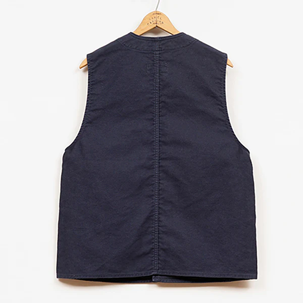 SALE / WORK VEST MOLESKIN - Image 5