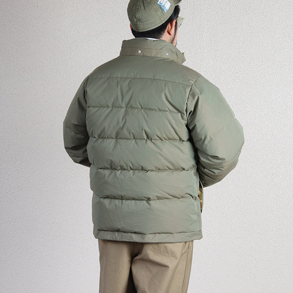 SASQUATCH DOWN JACKET / YARN-DYED KHAKI GREEN - Image 7