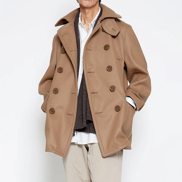 SALE / SEAMEN'S COAT / WOOL CASHMERE - Image 11