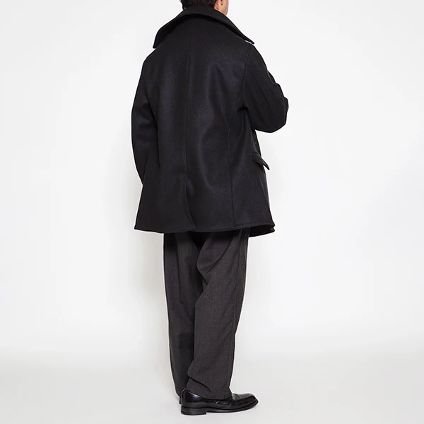 SALE / SEAMEN'S COAT / WOOL CASHMERE - Image 4
