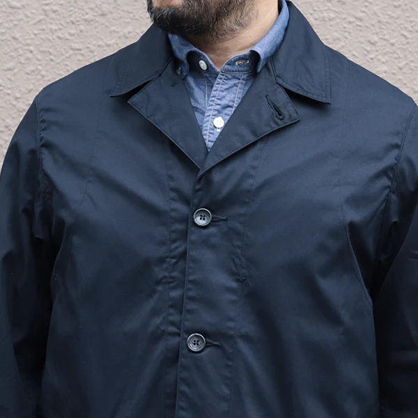 SHERRY TRAVELERS SPORTS COAT / HIGH DENSITY COTTON GABARDINE / MIDNIGHT NAV - Image 8