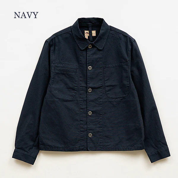 SHORT ANGLED JACKET DUCK CANVAS - Image 3