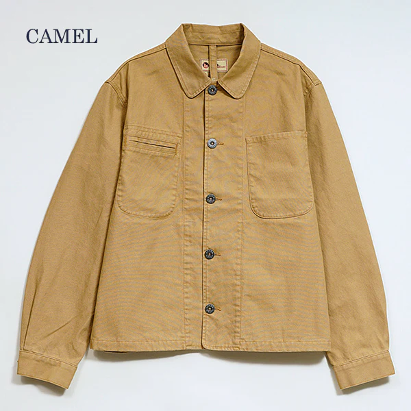 SHORT ANGLED JACKET DUCK CANVAS - Image 4