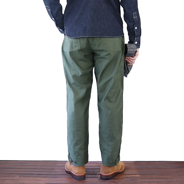 SIDEWINDER MILITARY TROUSERS / SULFIDE DYED CORDLANE - Image 3