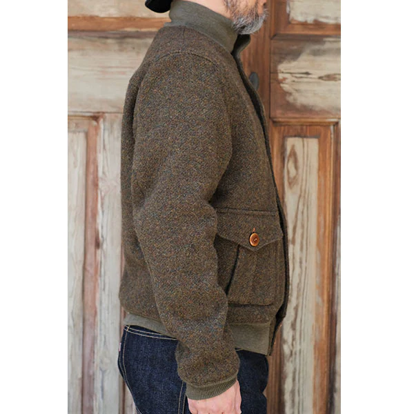 SKAGIT JACKET / 1920-1930s OUTDOOR STYLE CLOTHING / ORIGINAL BRITISH WOOL MIX TWEED - Image 3
