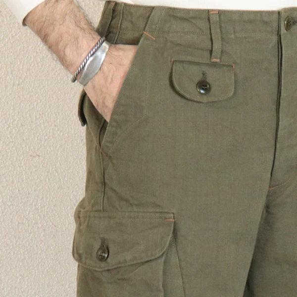 SPECIAL EDITION / TIMBER CRUISER TROUSERS / 13oz YARN-DYED COTTON DUCK / OLIVE - Image 10