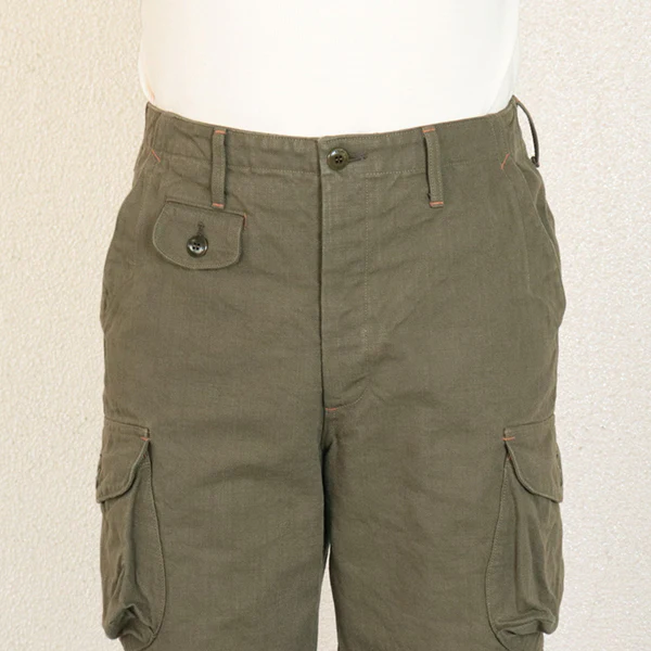 SPECIAL EDITION / TIMBER CRUISER TROUSERS / 13oz YARN-DYED COTTON DUCK / OLIVE - Image 7