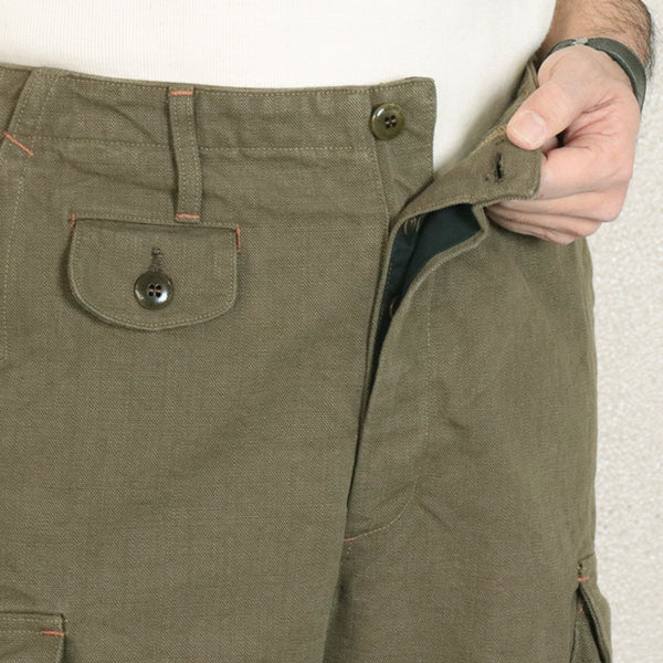 SPECIAL EDITION / TIMBER CRUISER TROUSERS / 13oz YARN-DYED COTTON DUCK / OLIVE - Image 9
