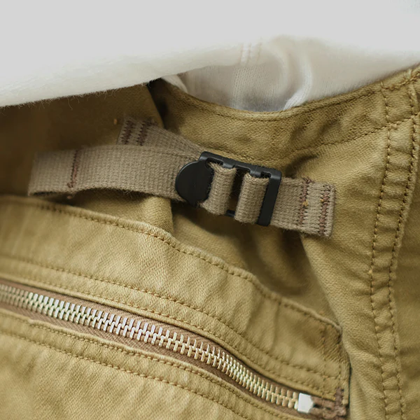 SPEED ENGINEER SLEEVELESS COAT / THROTTLE RACING / KHAKI - Image 8