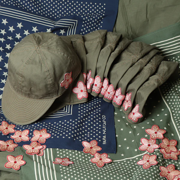 SPEEDWAY LIMITED EDITION / A-3 SAKURA CAP / OLIVE HBT - Image 12