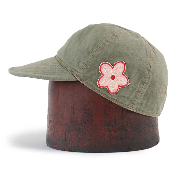 SPEEDWAY LIMITED EDITION / A-3 SAKURA CAP / OLIVE HBT - Image 3