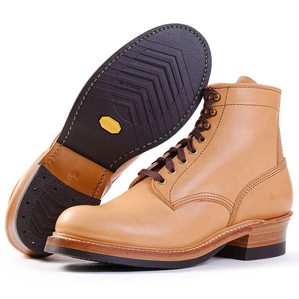 STEEL GANG SW BOOTS / BADALASSI CARLO / VEGETABLE TANNED LEATHER BONE - Image 3