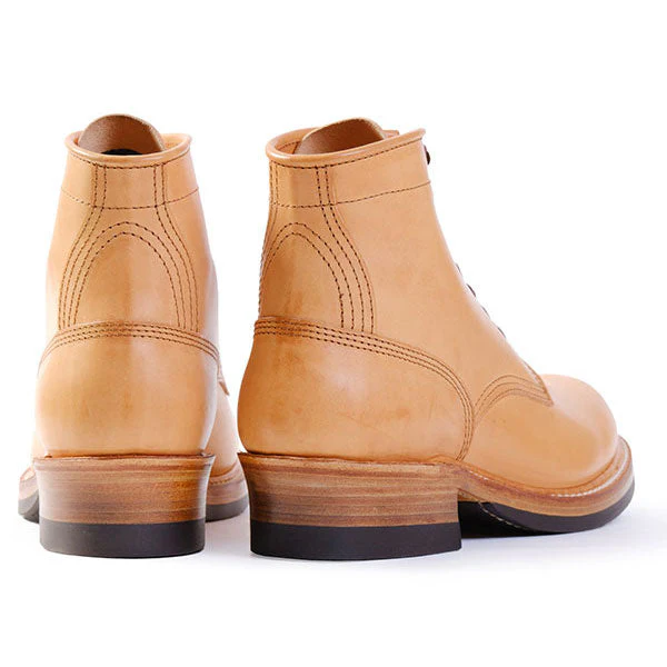STEEL GANG SW BOOTS / BADALASSI CARLO / VEGETABLE TANNED LEATHER BONE - Image 5