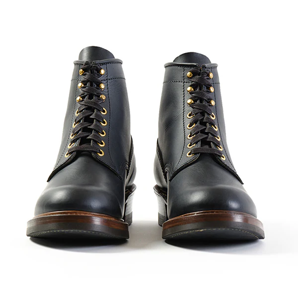 STEELGANG SW BOOTS / BADALASSI CARLO / VEGETABLE TANNED LEATHER / BLACK - Image 2