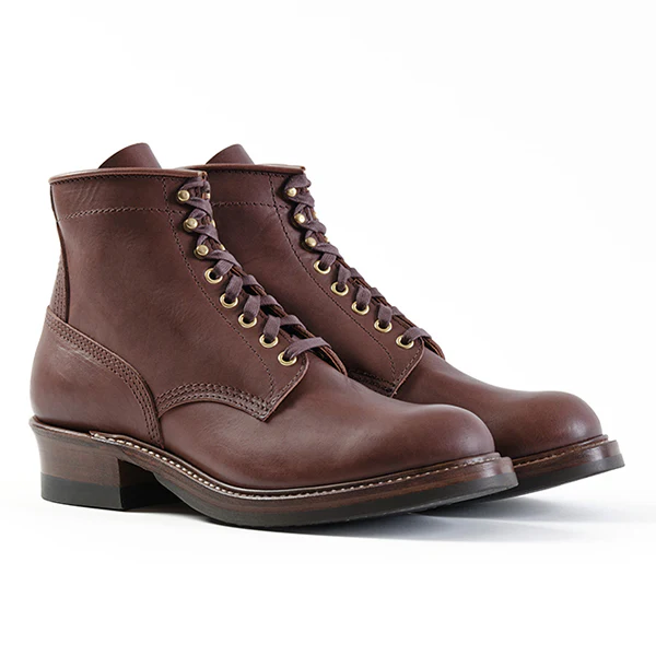 STEELGANG SW BOOTS / BADALASSI CARLO / VEGETABLE TANNED LEATHER / TOBACCO