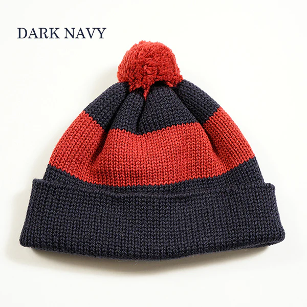 STRIPE BOBBLE HAT - Image 8