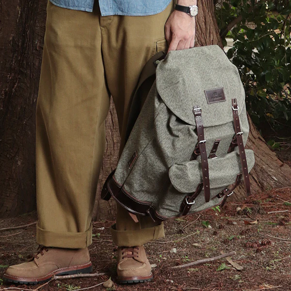 SWISS ARMY RUCKSACK / DARK GREEN