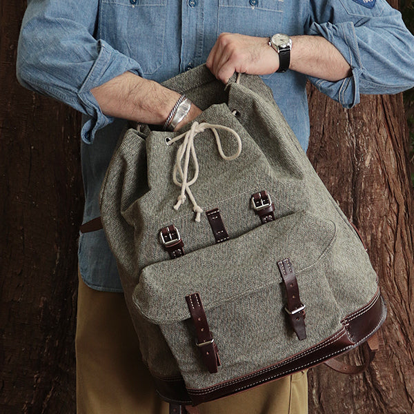 SWISS ARMY RUCKSACK / DARK GREEN - Image 5