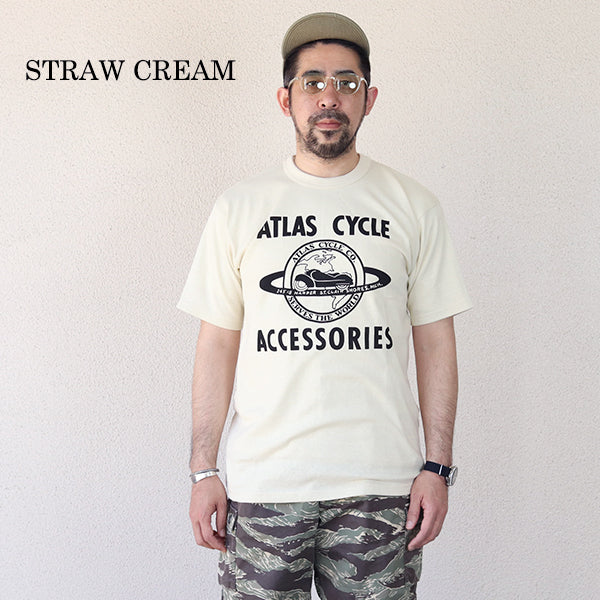 T-SHIRT ATLAS CYCLE CO. / AMERICAN MOTOR CULTURE - Image 2