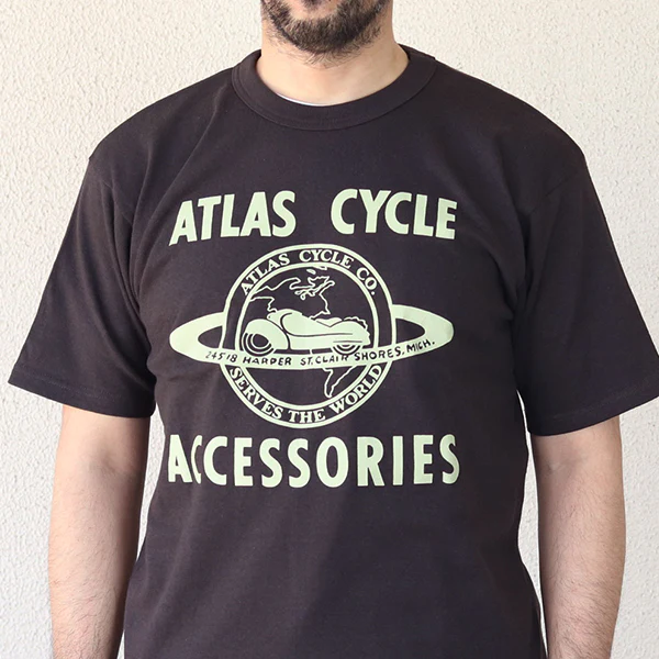 T-SHIRT ATLAS CYCLE CO. / AMERICAN MOTOR CULTURE - Image 8