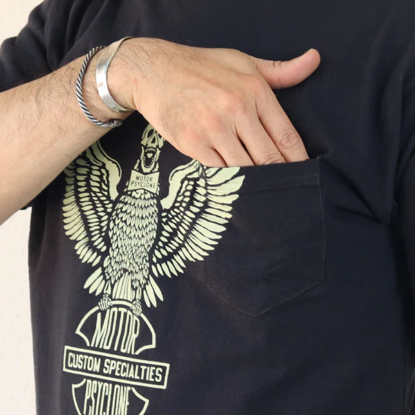 T-SHIRT SCREAMING EAGLE / MOTOR PSYCLONE GARAGE SERIES - Image 11