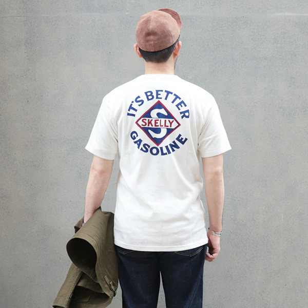 T-SHIRT SKELLY / COMPANY SERIES / OFF WHITE - Image 3