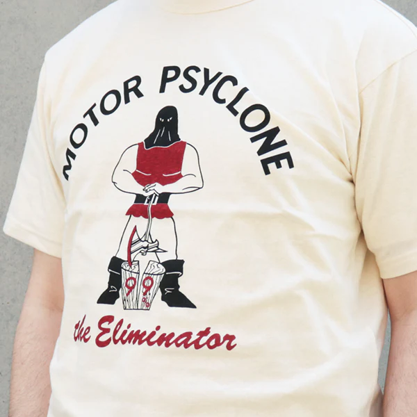 T-SHIRT THE ELIMINATOR / VINTAGE STYLE LIGHT WEIGHT / STRAW CREAM - Image 3