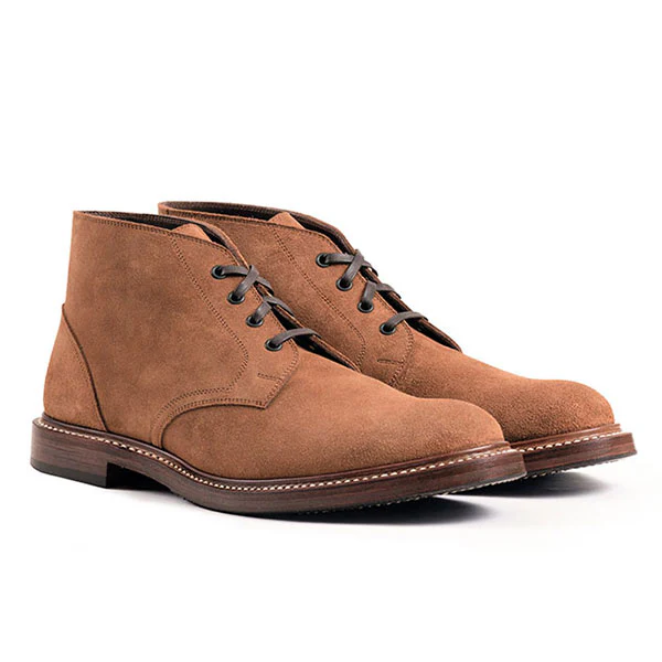 THE STEADFAST CHUKKA BOOTS / JAPANESE SUEDE / MUSTARD