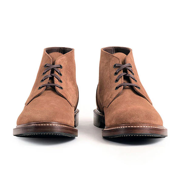 THE STEADFAST CHUKKA BOOTS / JAPANESE SUEDE / MUSTARD - Image 2