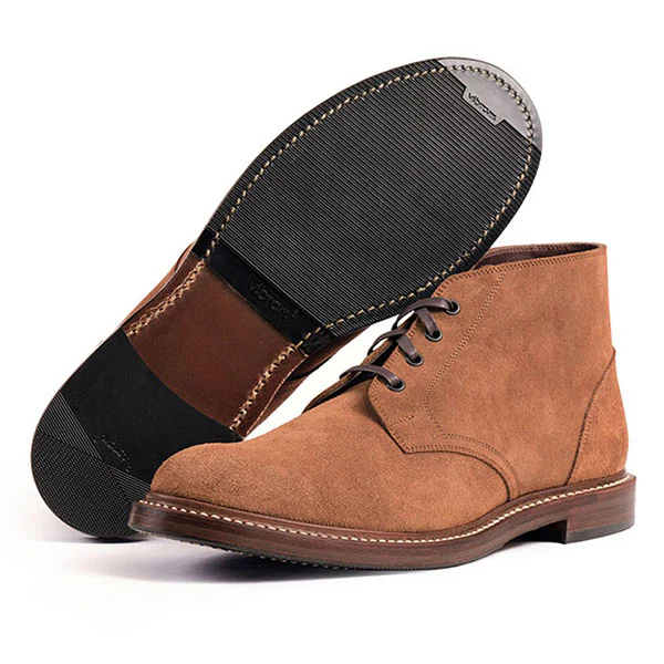 THE STEADFAST CHUKKA BOOTS / JAPANESE SUEDE / MUSTARD - Image 3